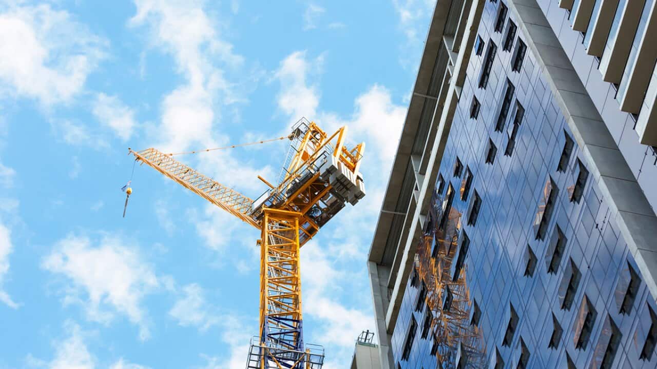 Apartment construction in Sydney