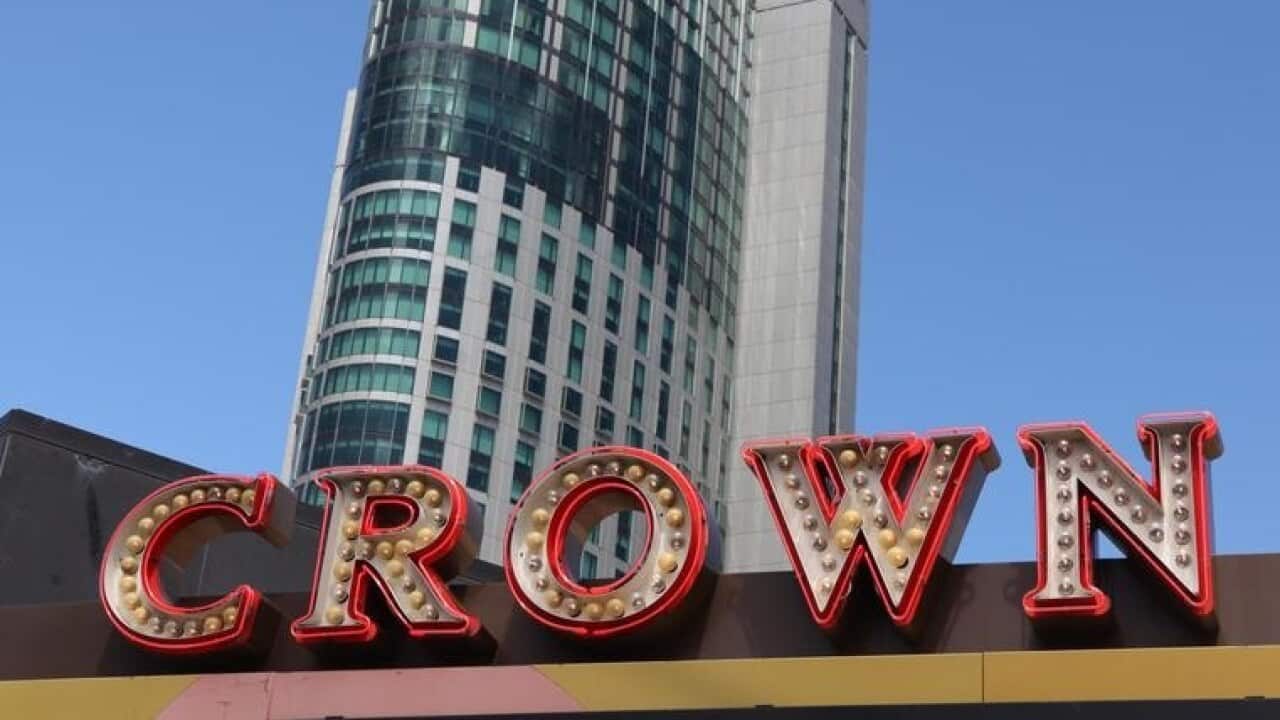 Crown Casino sign