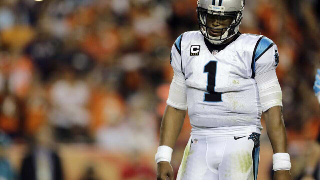 Carolina Panthers quarterback Cam Newton