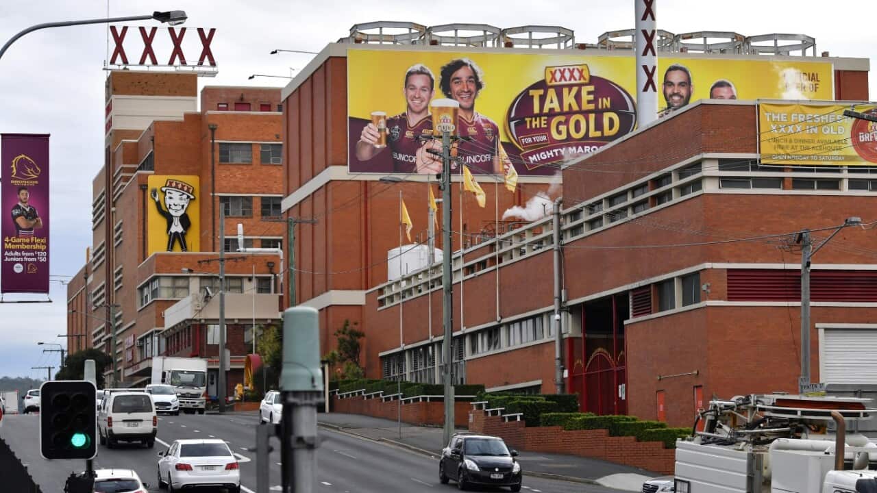 The Castlemaine Perkins Brewery, maker of XXXX Beer in Brisbane