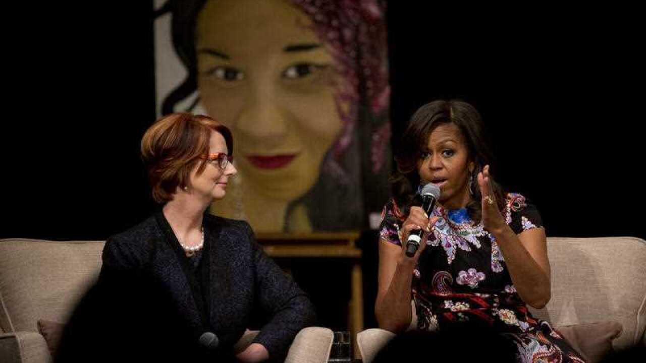 Michelle Obama Julia Gillard