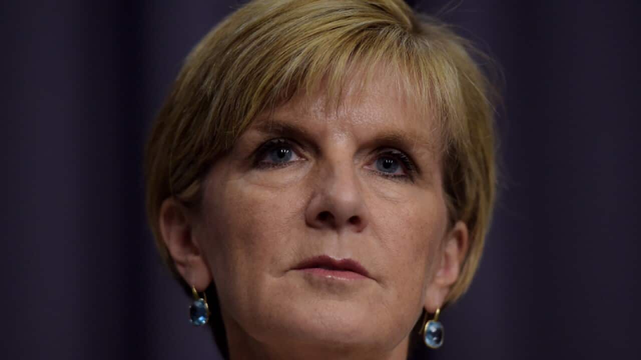 Foreign Minister Julie Bishop