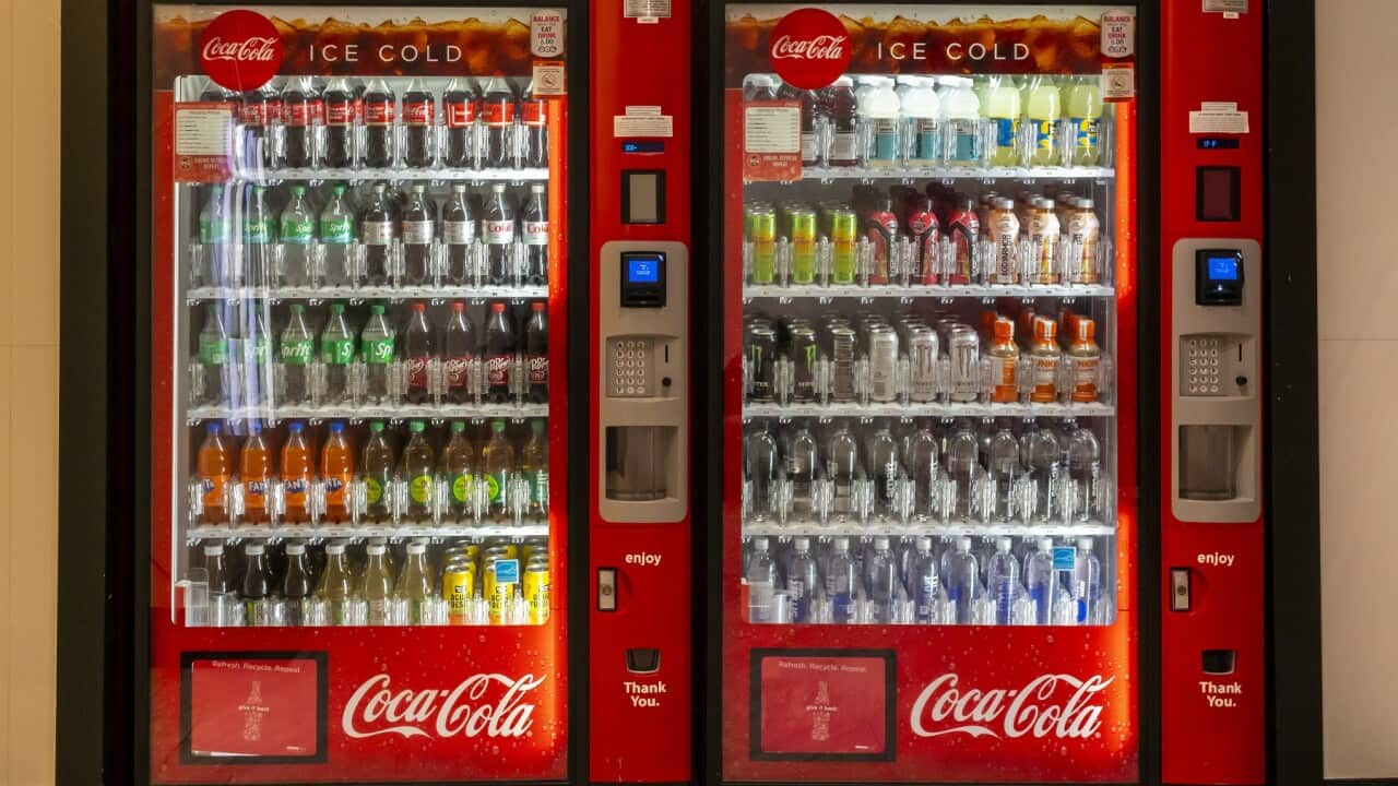 NY: Coca-Cola vending machines