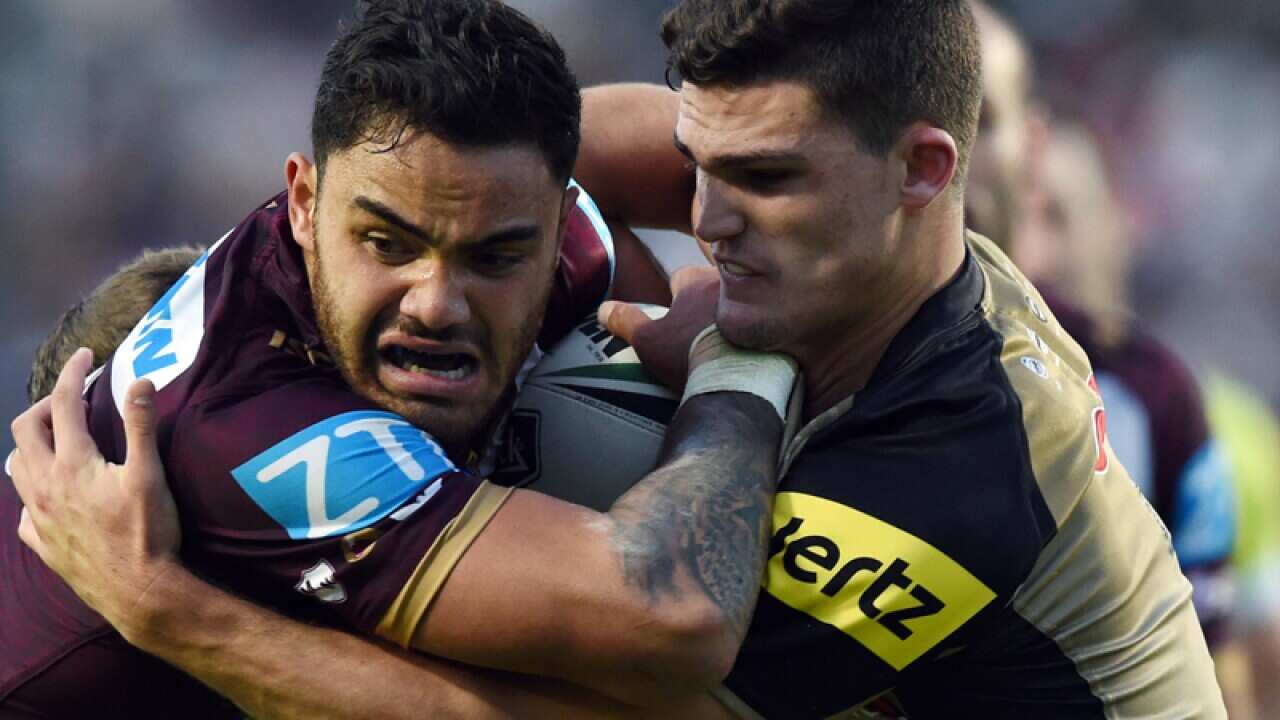 Dylan Walker of the Sea Eagles