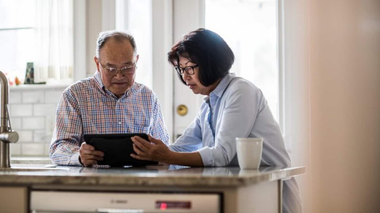 Filipino parents waiting for their temporary visas to Australia