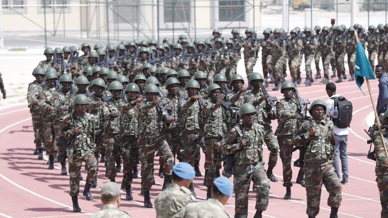 Somali army Graduates at Turkish Academy