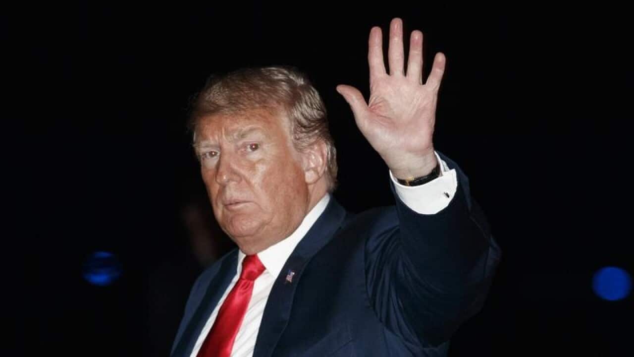 A file image of President Trump