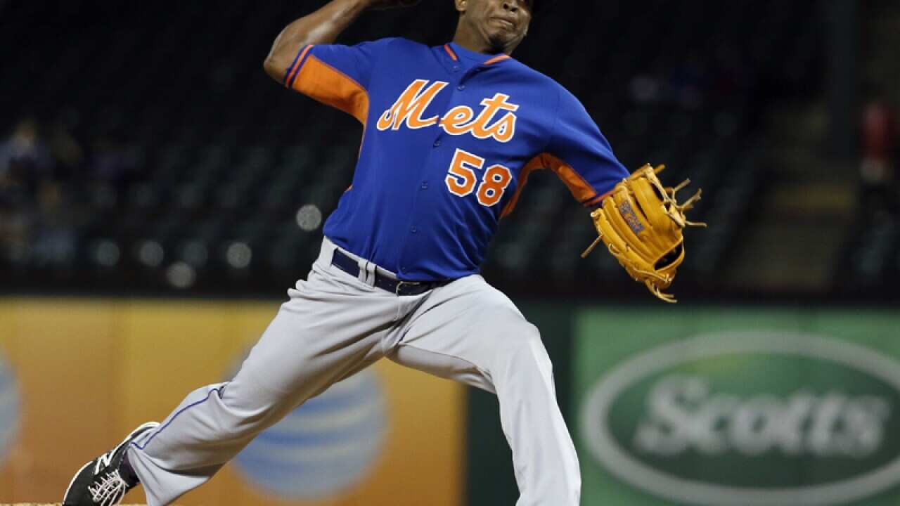 New York Mets relief pitcher Jenrry Mejia.