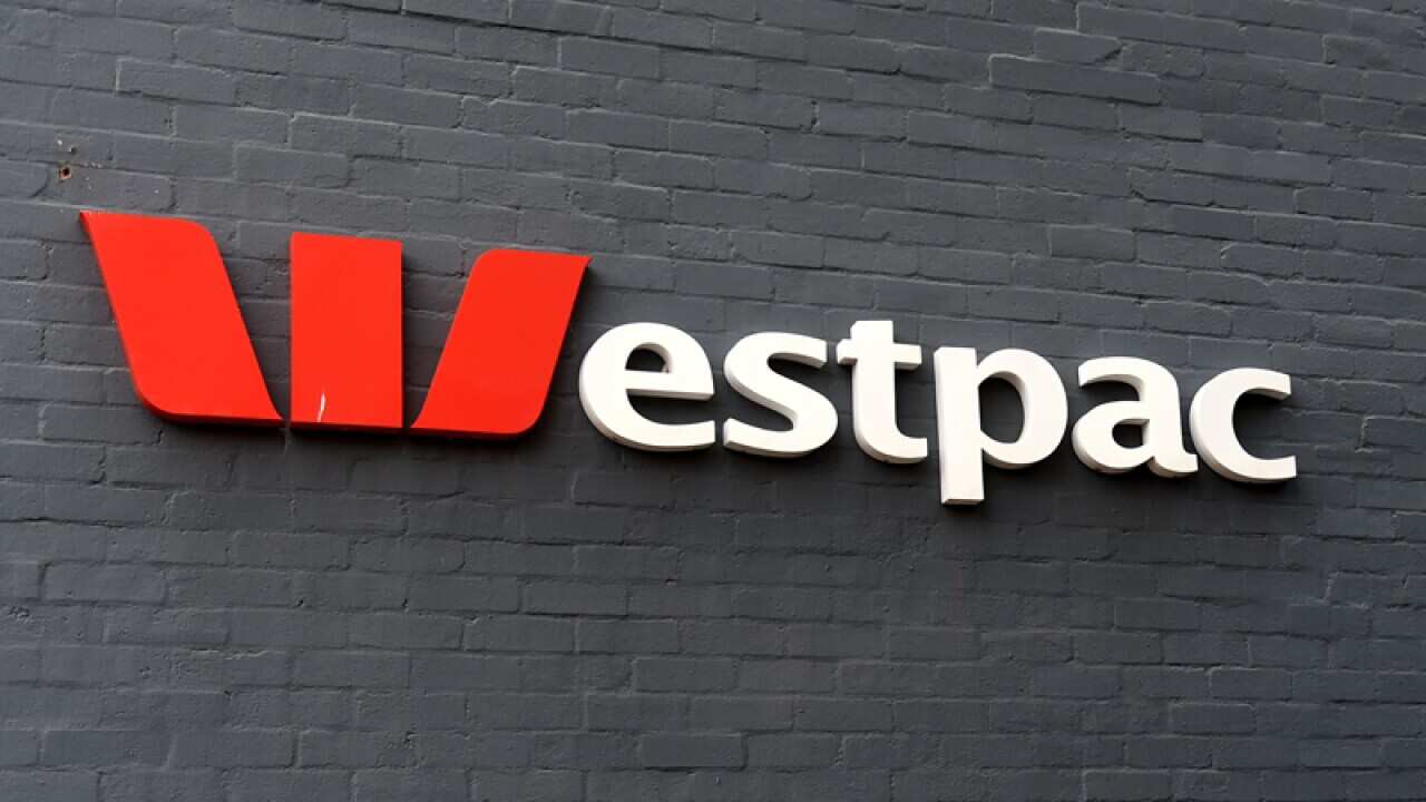 A Westpac sign