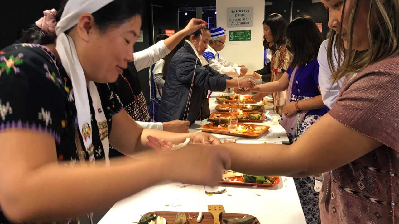 Karen Traditional Wrist Tying