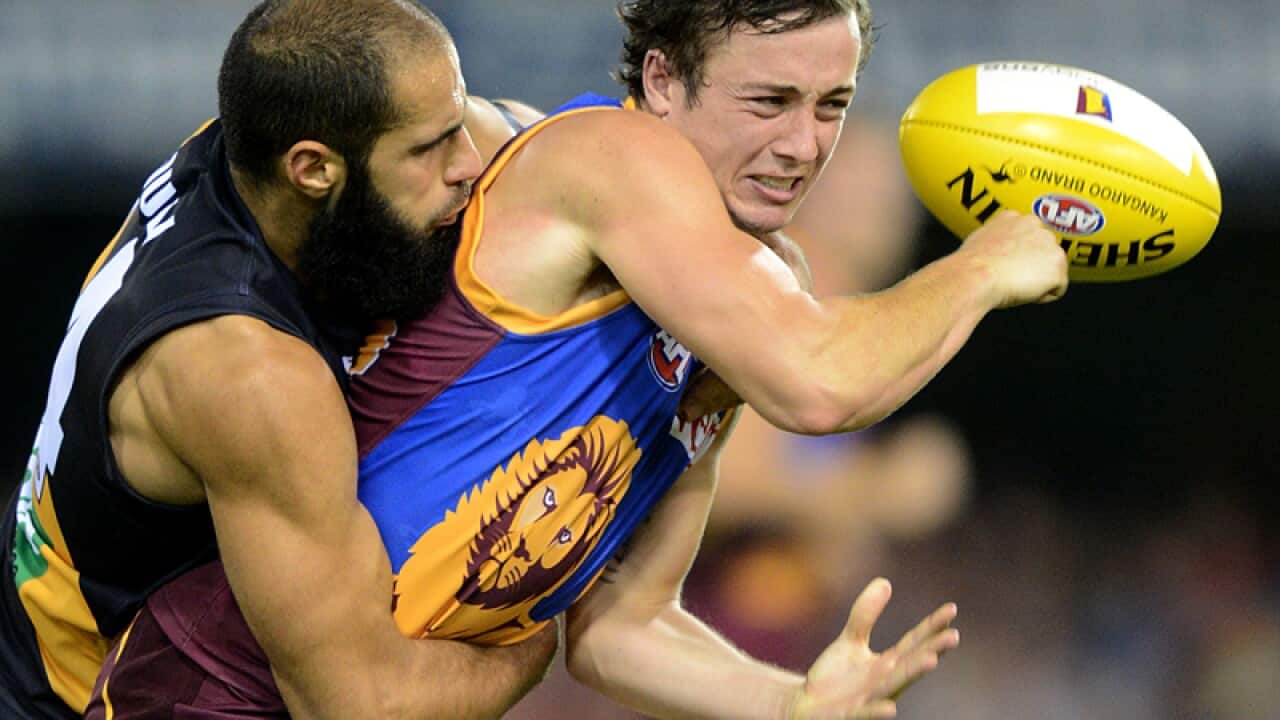 Brisbane Lions AFL player Lewis Taylor