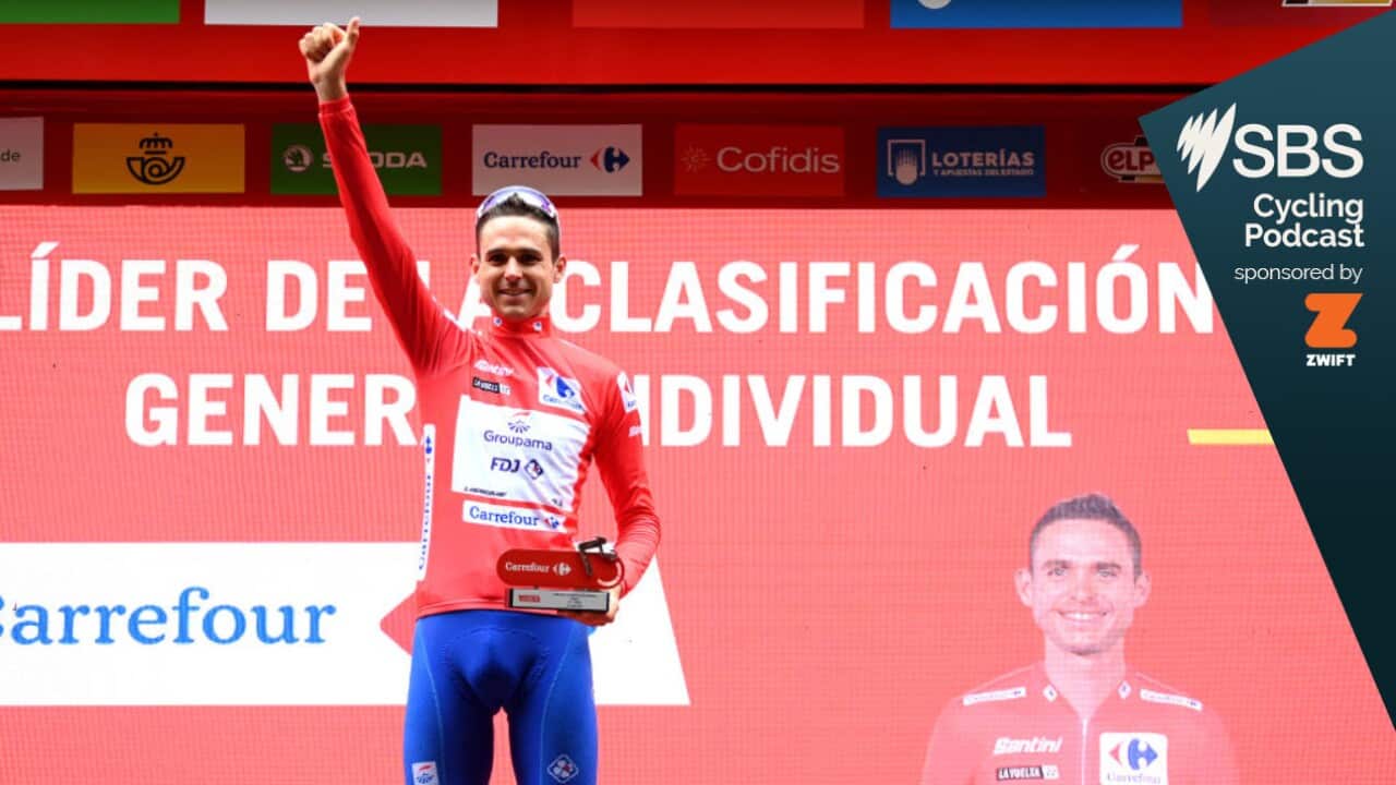 Rudy Molard in the leaders Jersey in bilbao.jpg