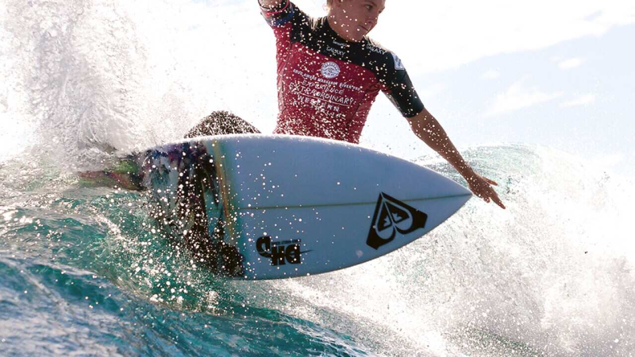 Australian surfer Stephanie Gilmore