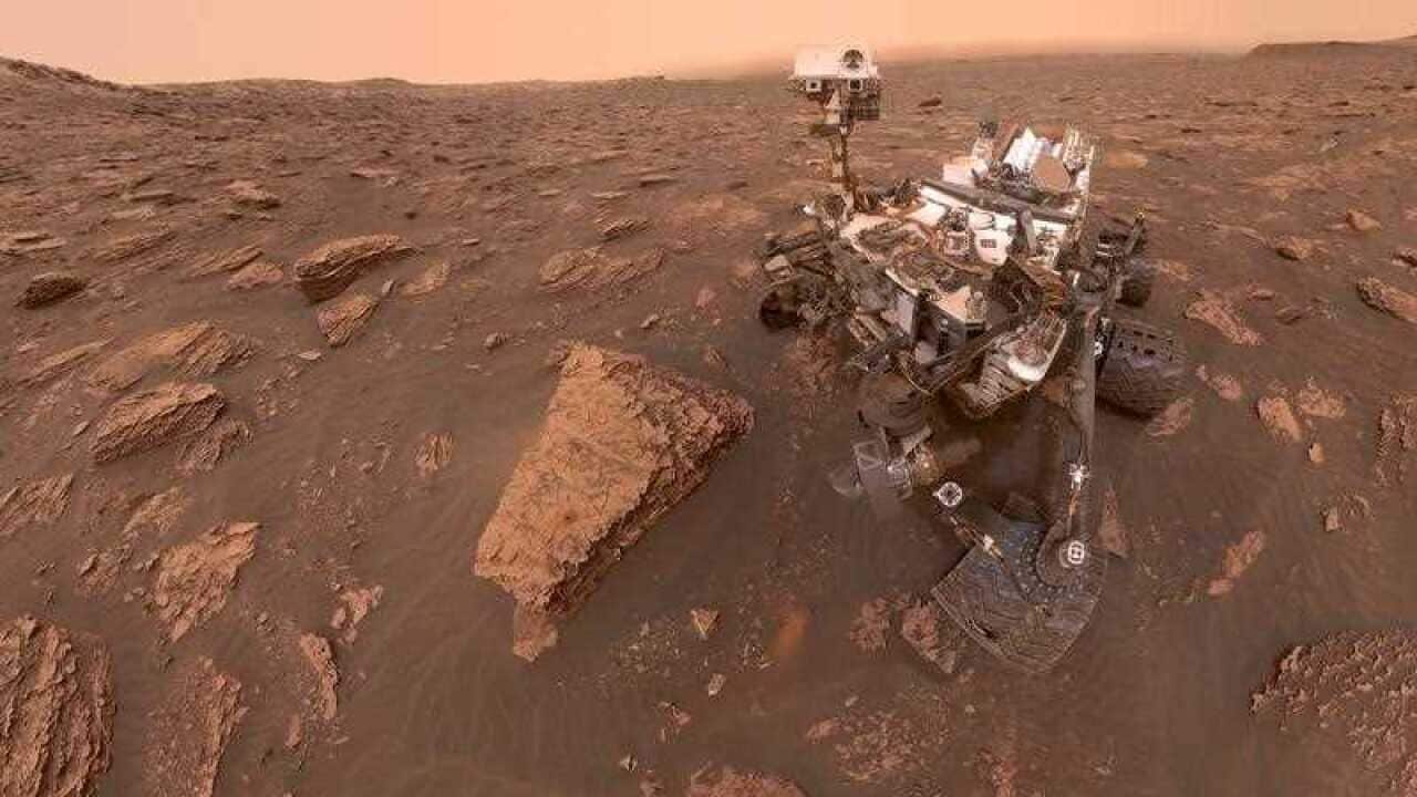 NASA's Curiosity Rover on Mars.