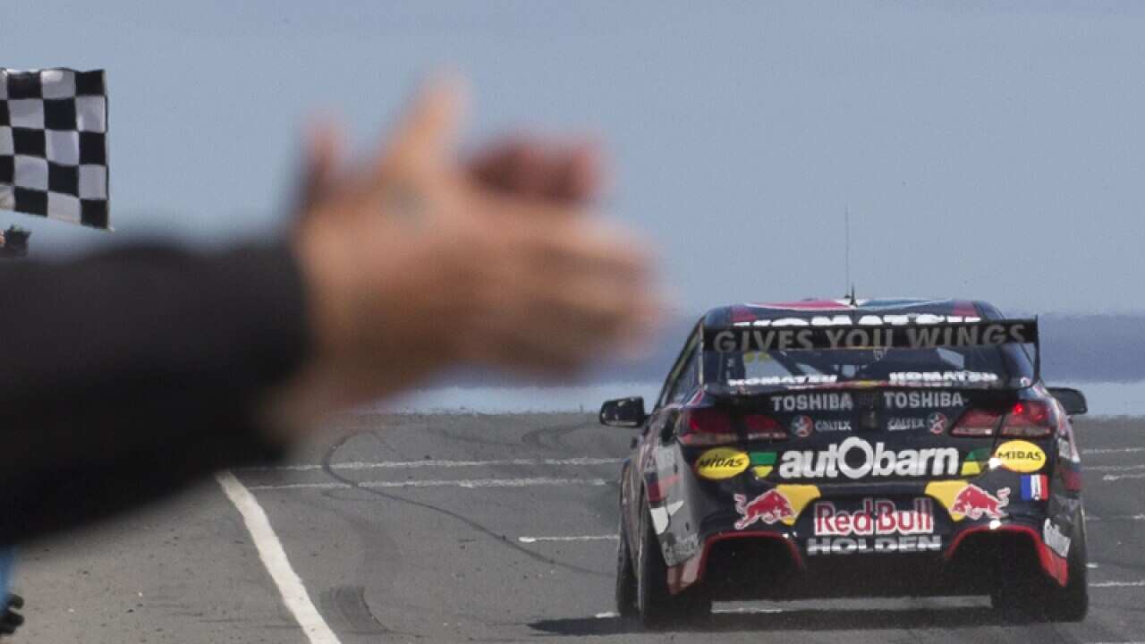 Craig Lowndes of Red Bull Racing Australia
