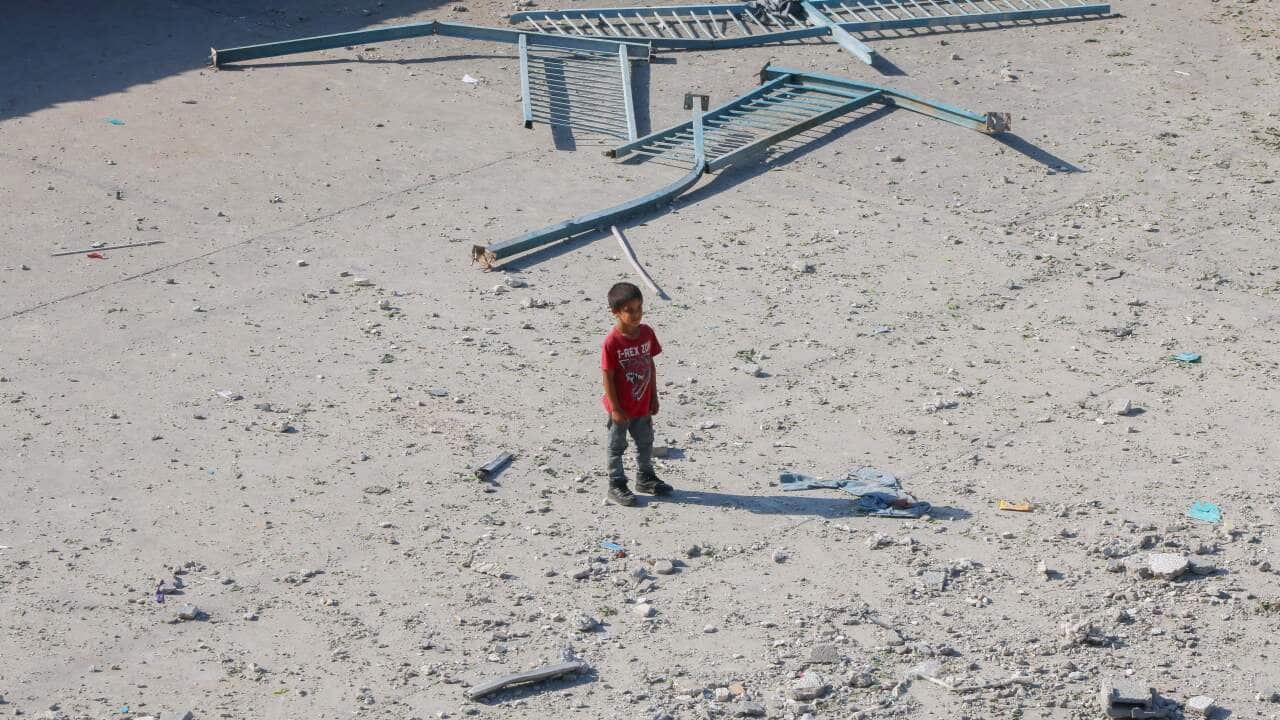 Israeli Strikes on UN-run School - Gaza