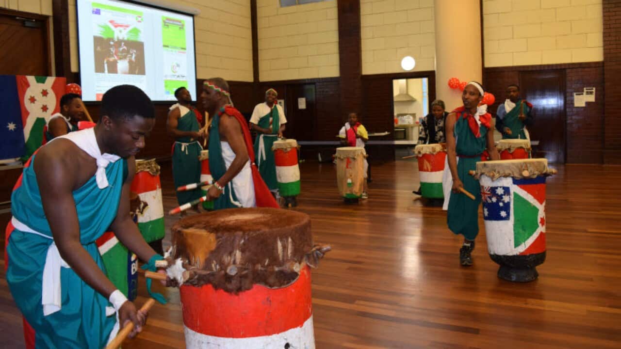 Burundian drums