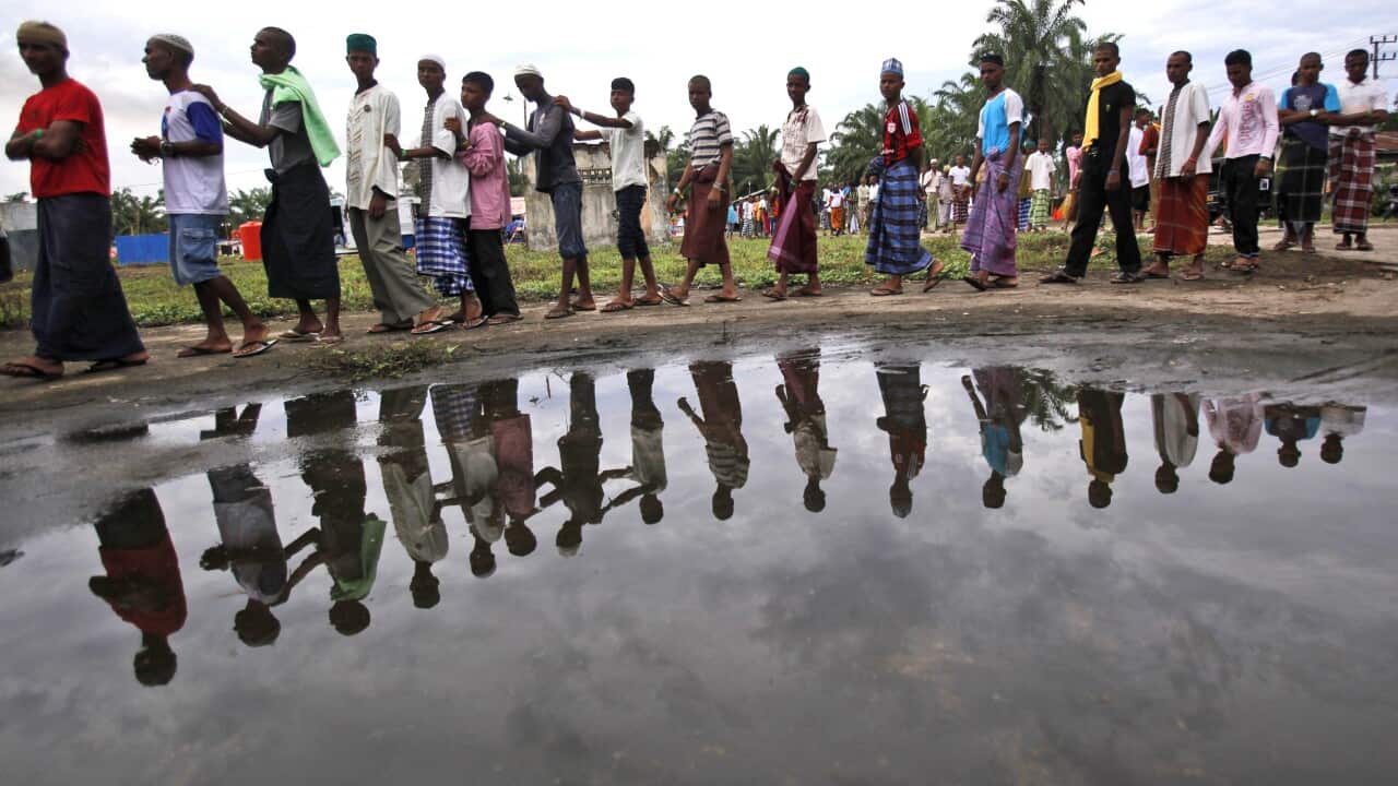 Parents spot lost son in media photographs of Rohingya crisis