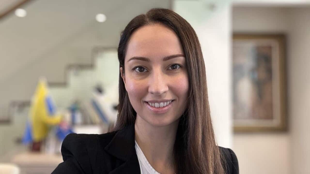 Co-chair Kateryna Argyrou, Australian Federation of Ukrainian Organisations, Sydney.jpeg