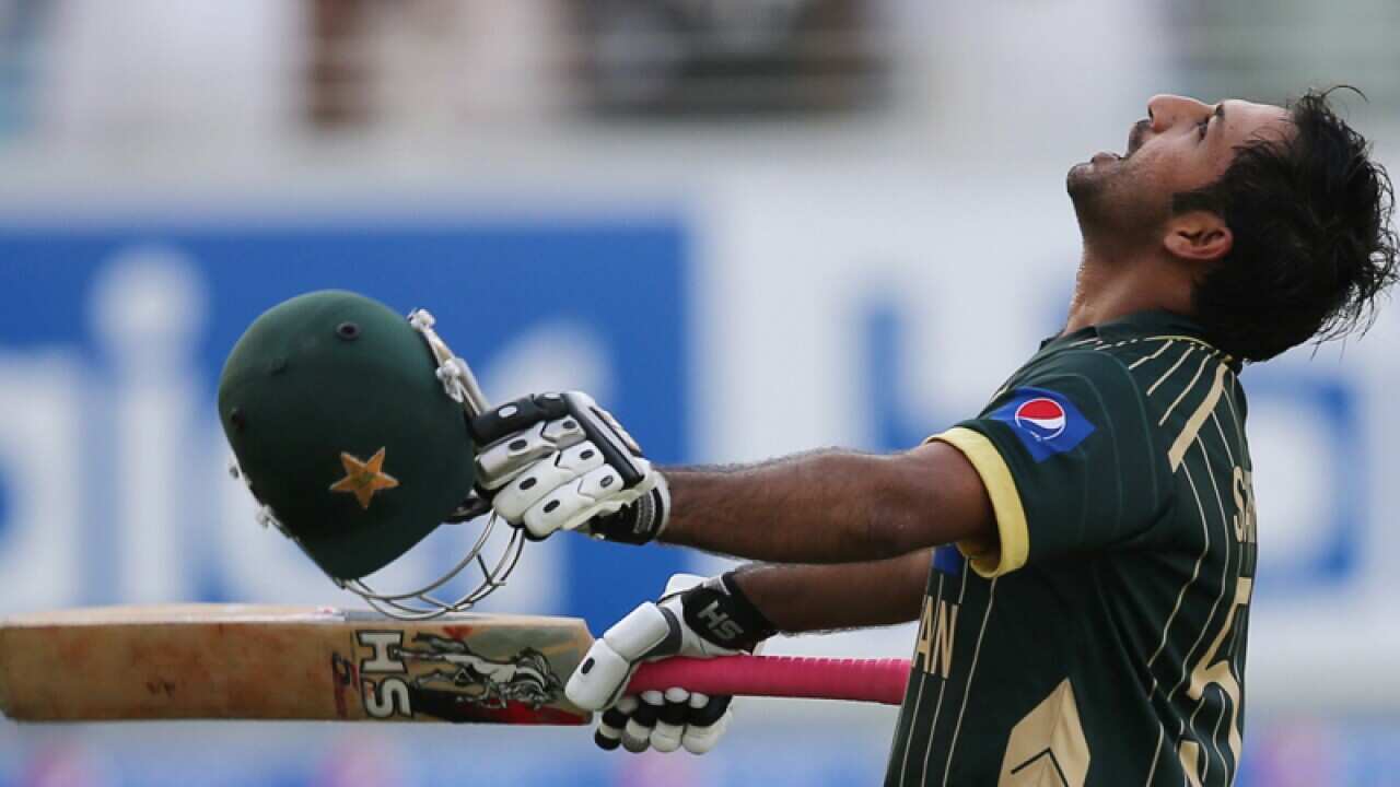 Pakistani batsman Sarfraz Ahmed