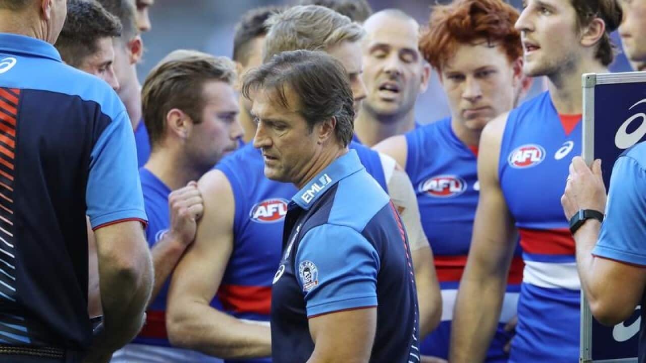 Bulldogs coach Luke Beveridge