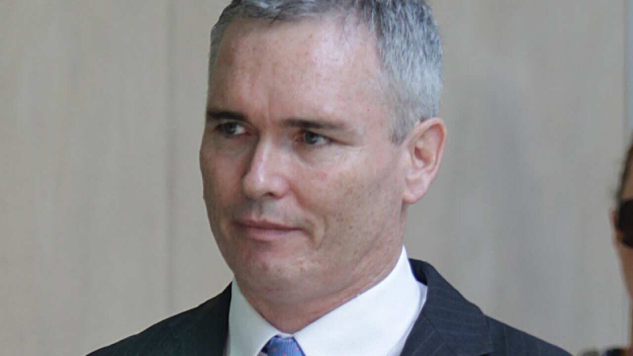 Former MP Craig Thomson arrives at court