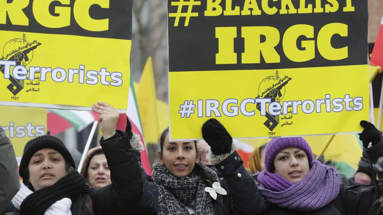 BELGIUM IRAN PROTEST