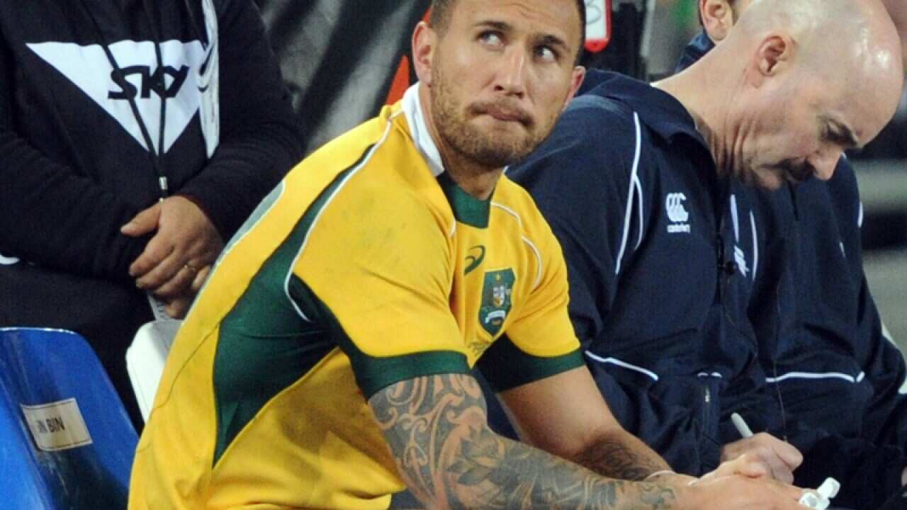 Australia’s Quade Cooper