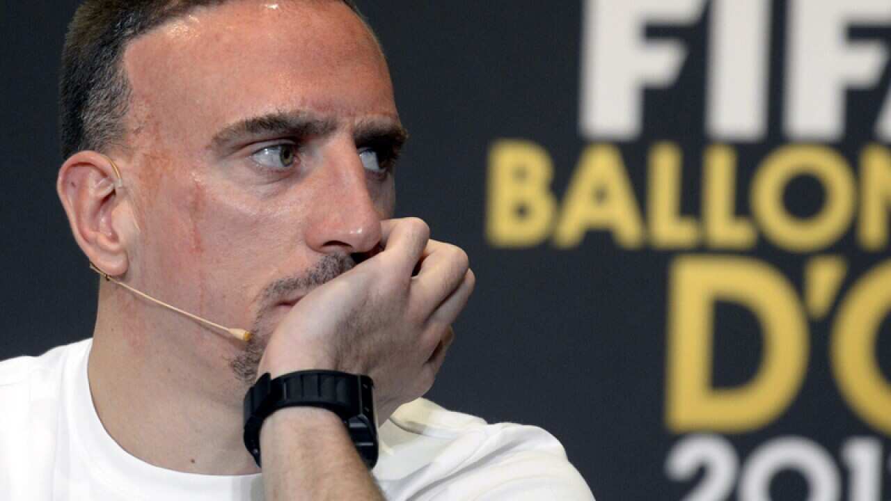 Bayern Munich winger Franck Ribery