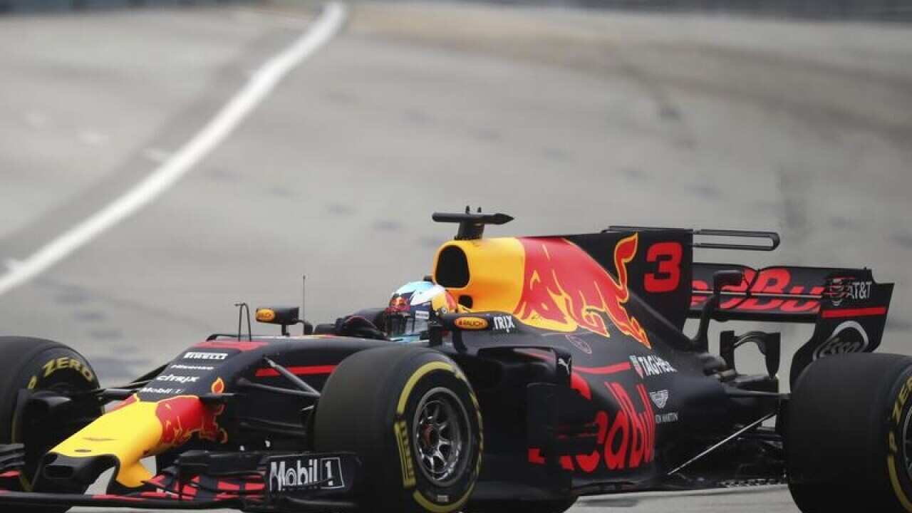 Red Bull driver Daniel Ricciardo of Australia