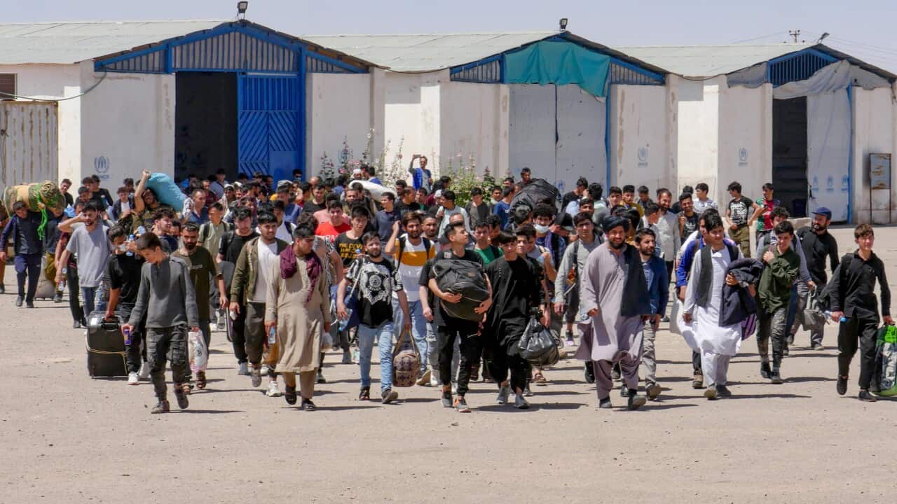 AFGHANISTAN-IRAN-REFUGEE