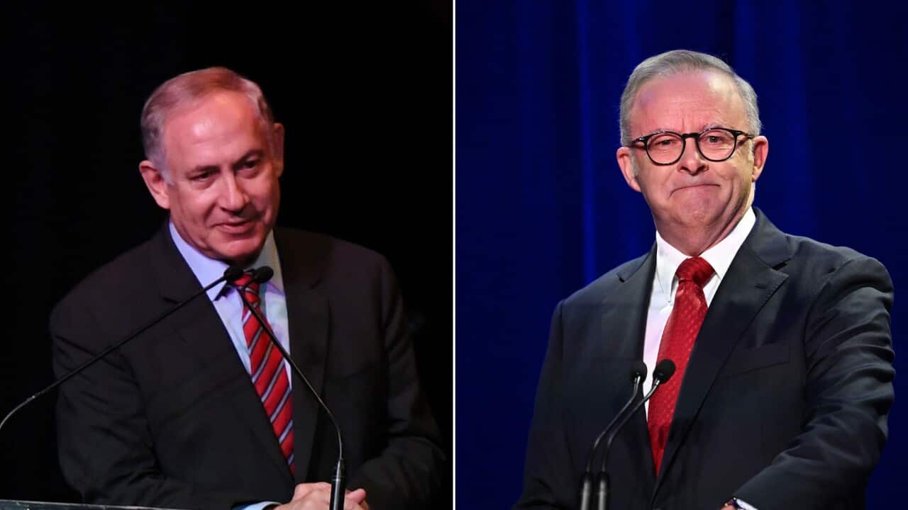 BENJAMIN NETANYAHU ANTHONY ALBANESE