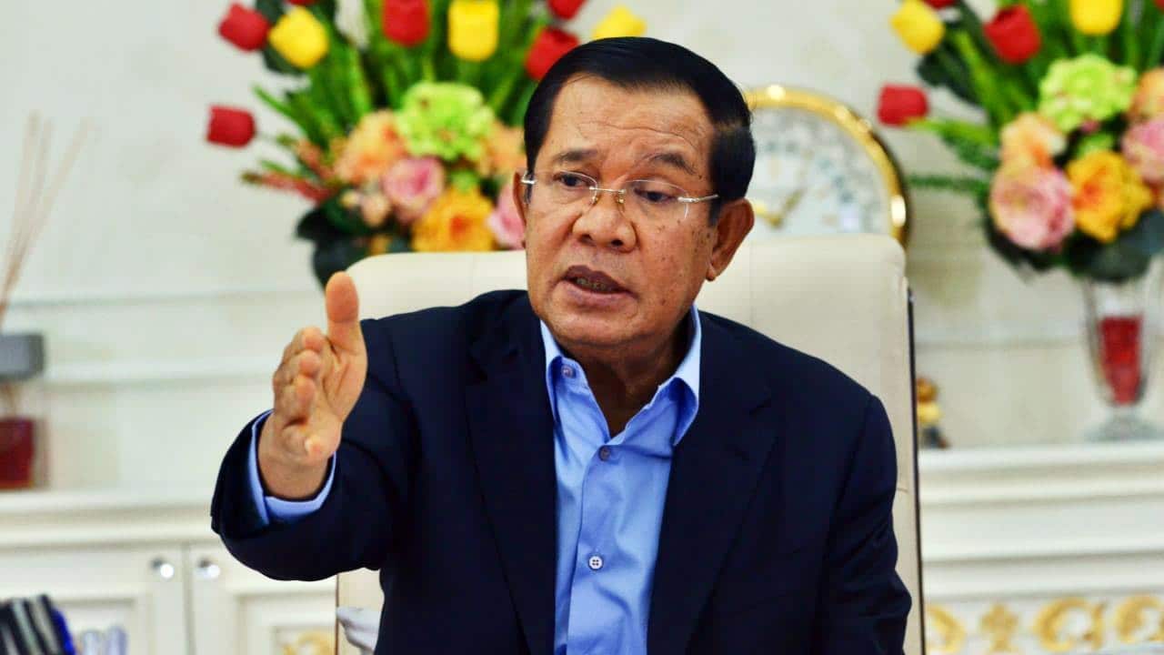 Cambodia Prime Minister Hun Sen talks about ordering Covid-19 vaccines
