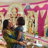 Mitu Bhowmick Lange begins her Diwali celebrations early with Bengal’s famous Durga Puja