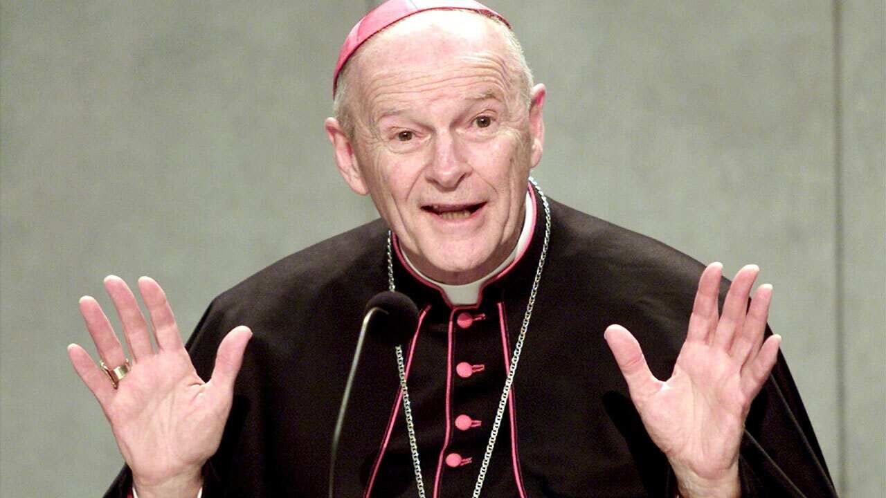 Theodore McCarrick submitted his resignation from the College of Cardinals.  