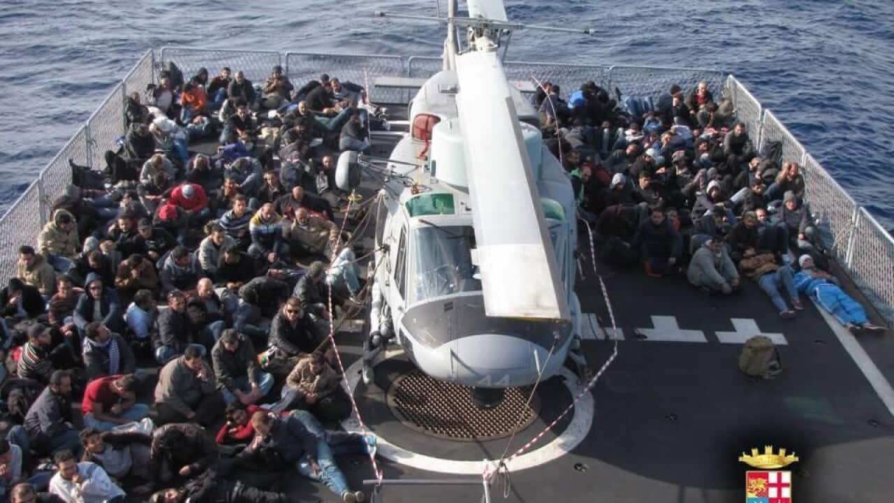 Large rescue operations save migrants off Italian coast