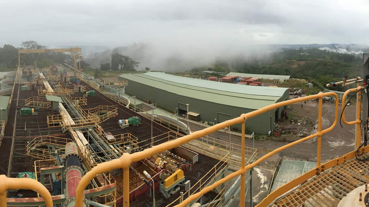 Gold Ridge mine in the Solomon Islands (supplied)