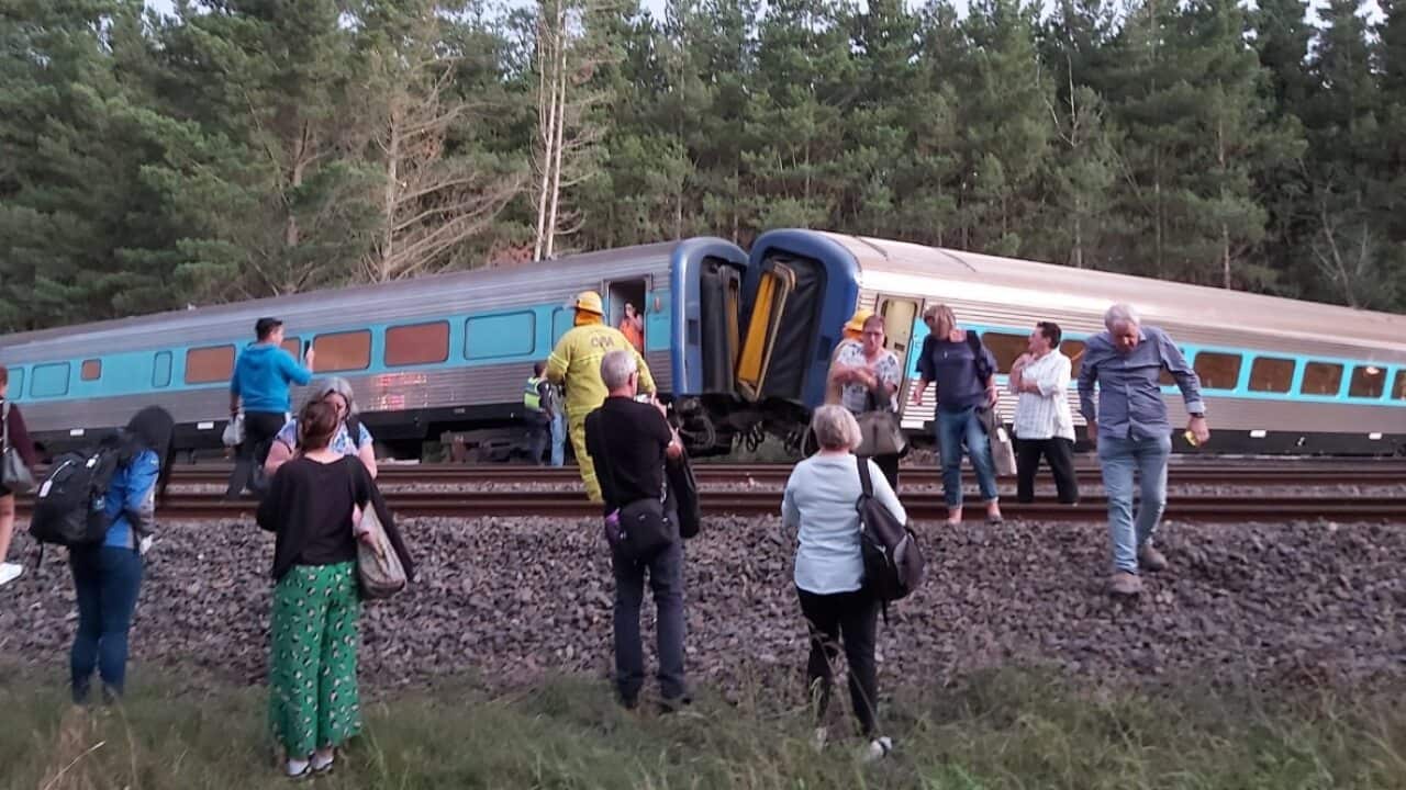 A image of the train shared on social media.