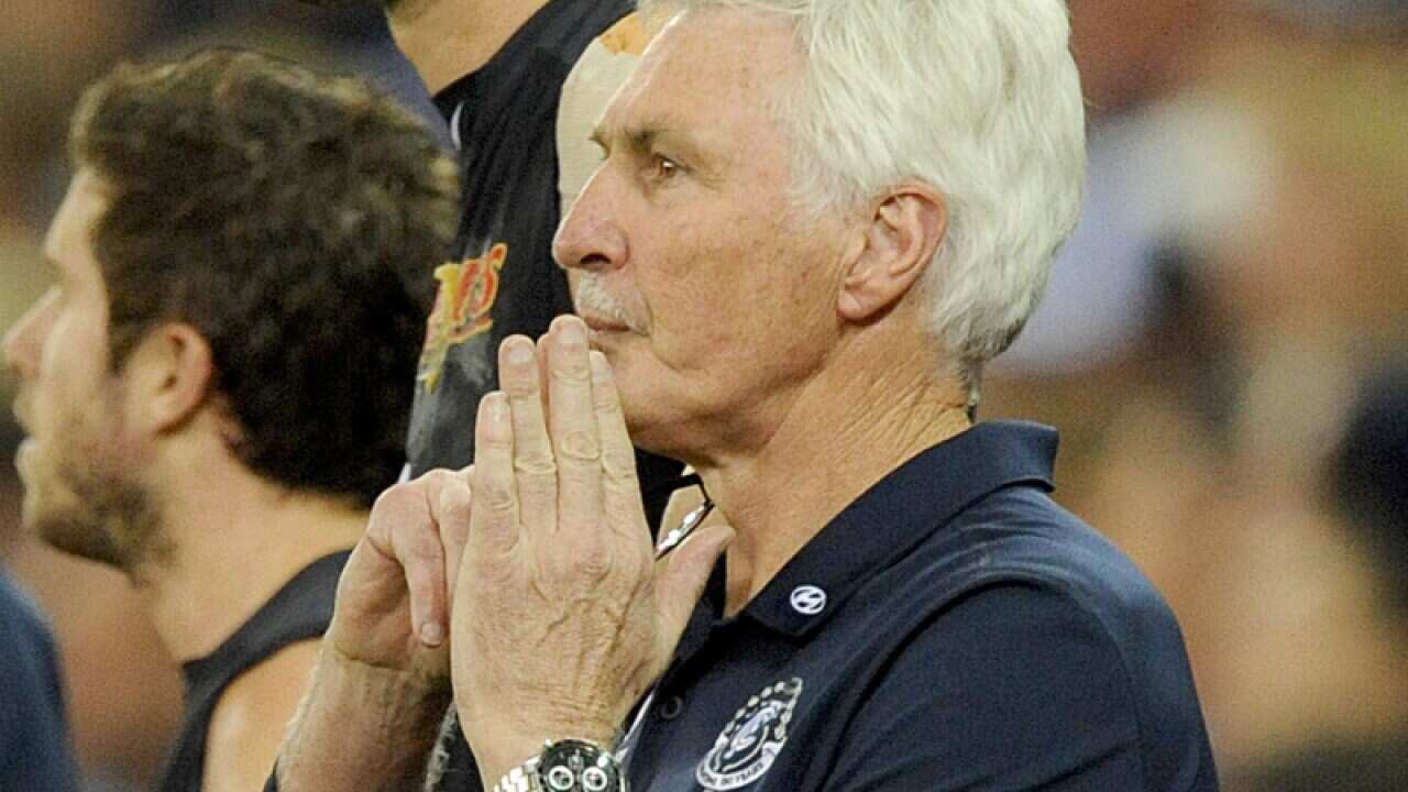 Carlton coach Mick Malthouse