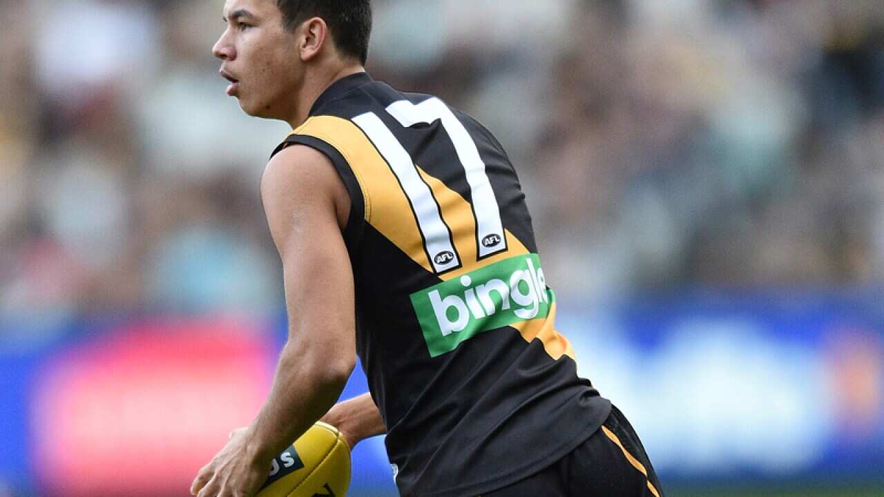 Daniel Rioli of the Tigers