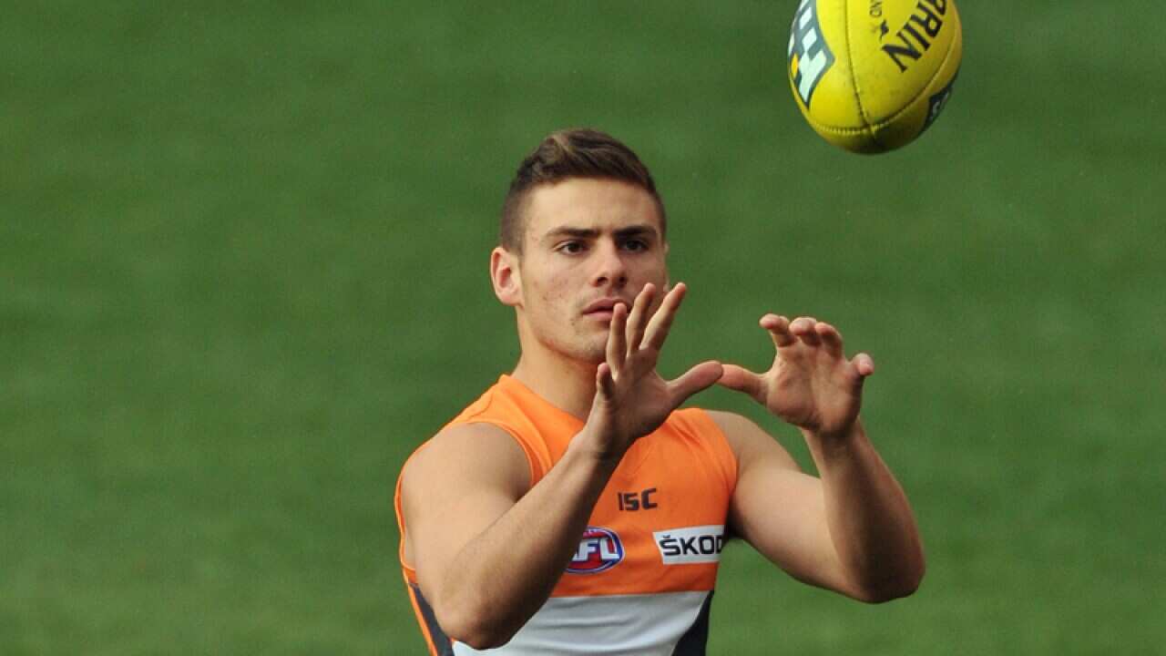 GWS Giants midfielder Stephen Coniglio