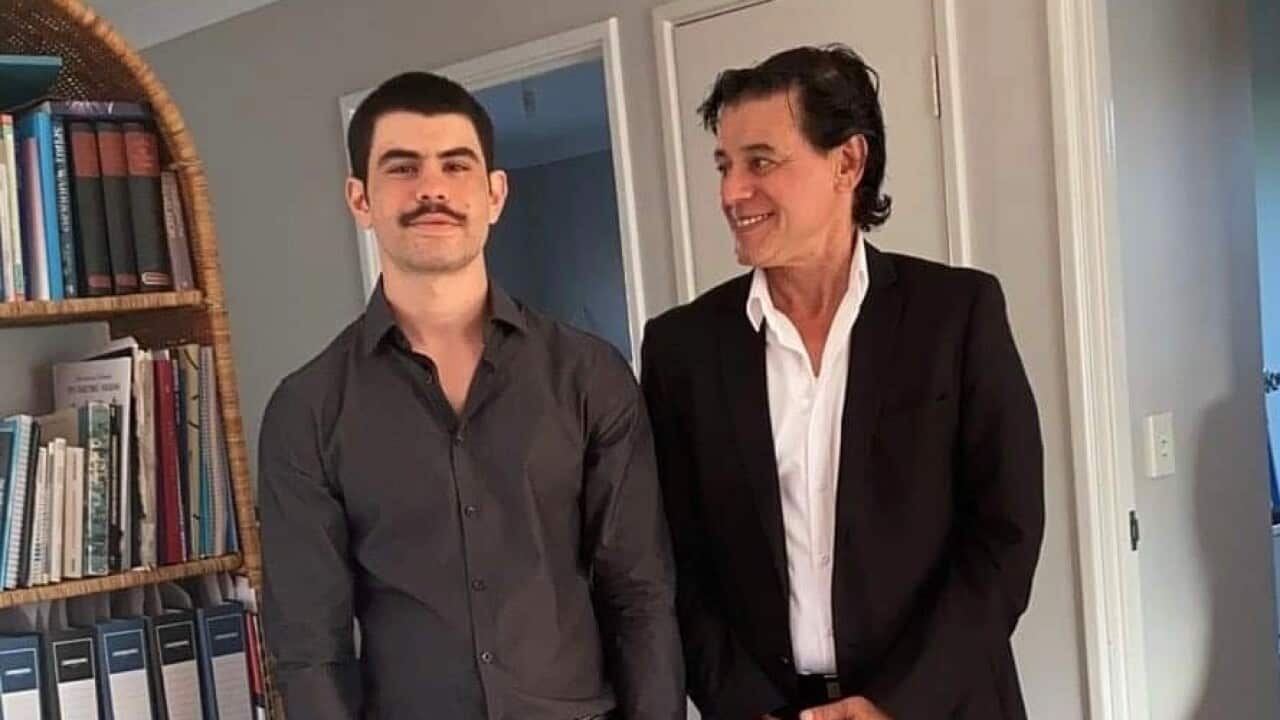 Ernesto Marcianò with his son Fabrizio