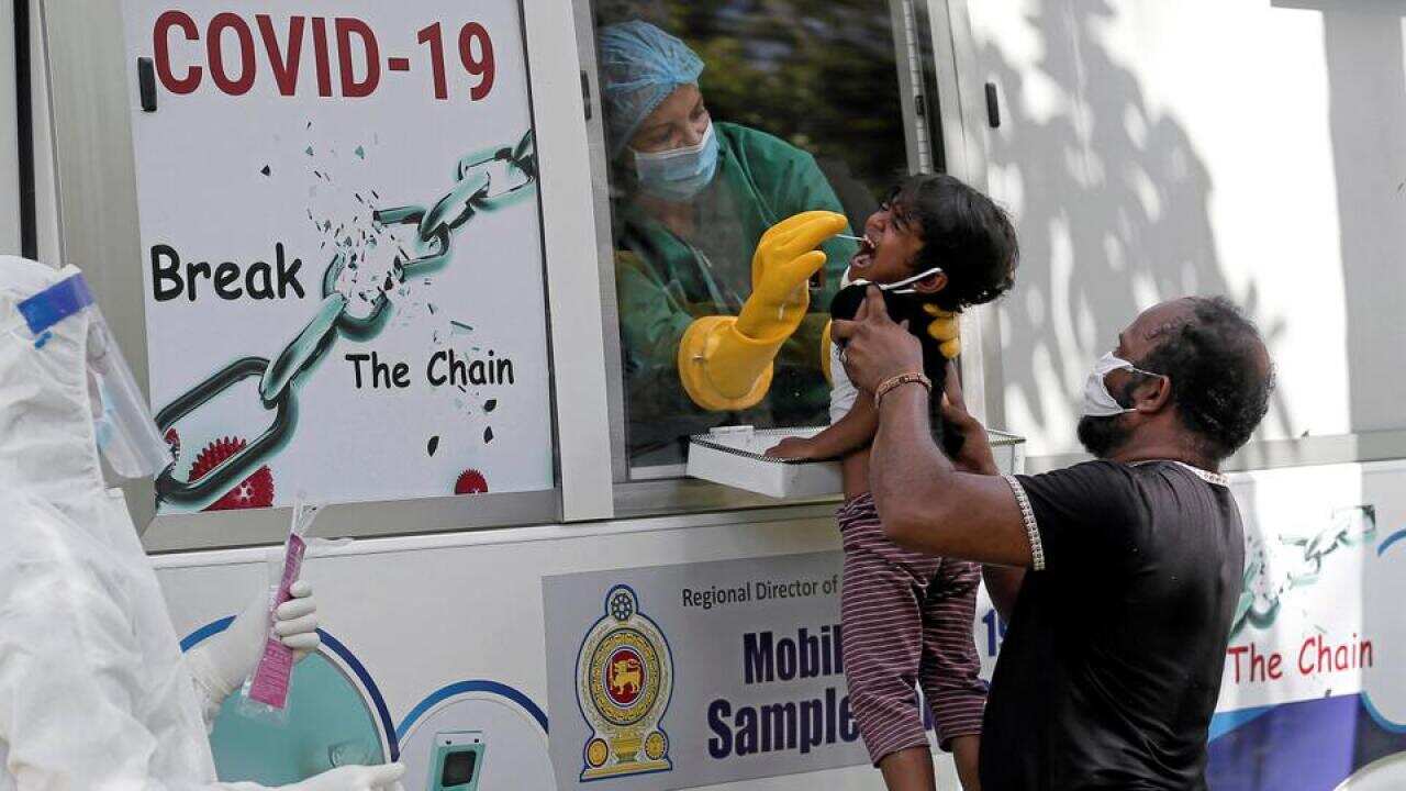 Coronavirus Test done in Sri Lanka