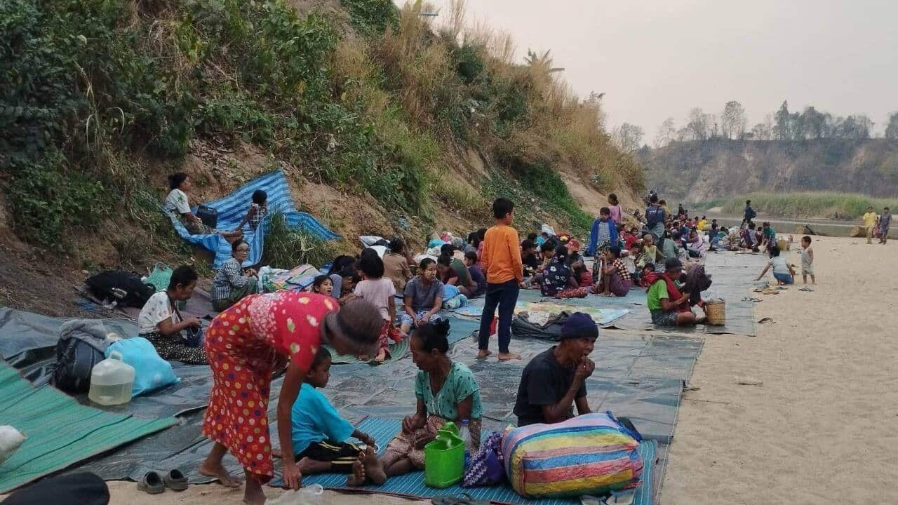 Plaw Ta Poh Internally Displaced People - IDPs, Karen State, Myanmar. Source: Supplied