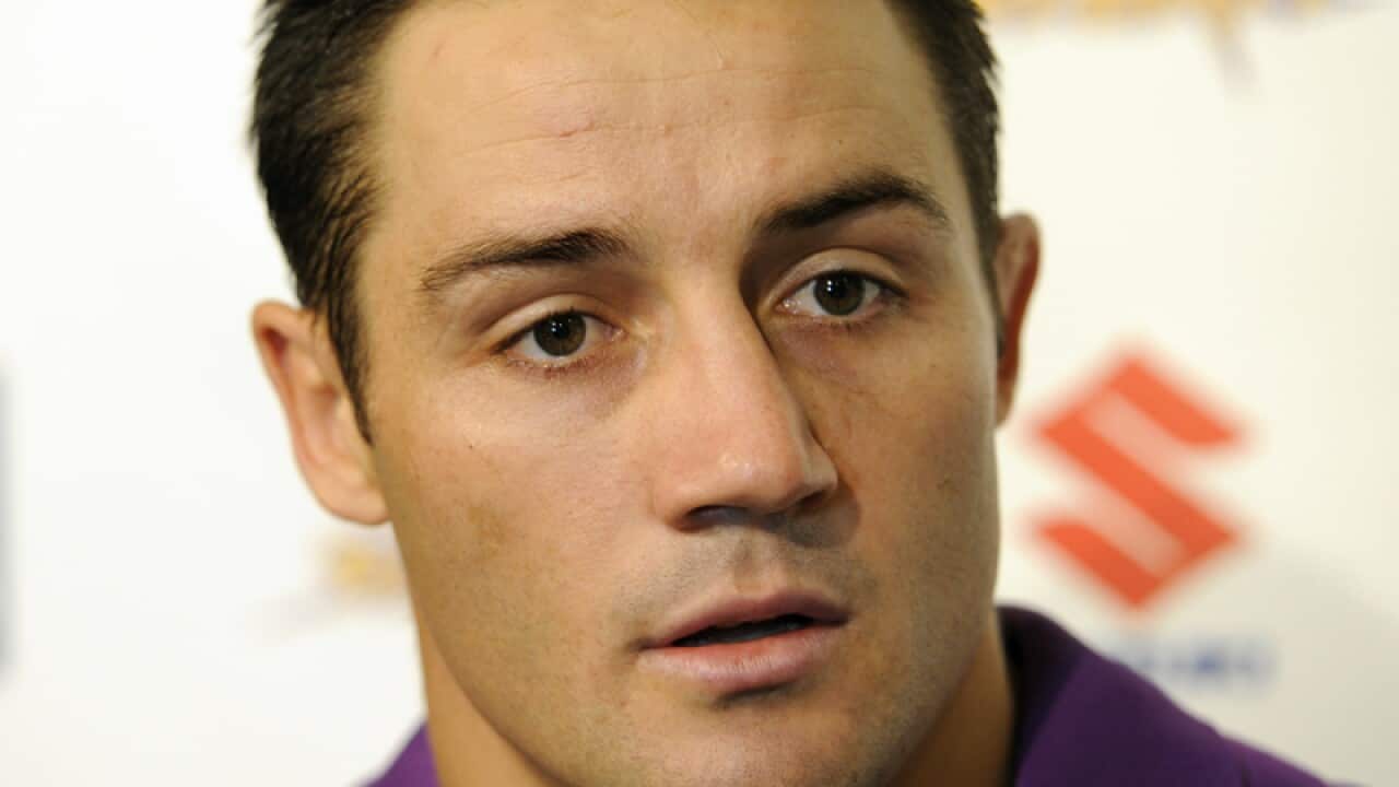 Melbourne Storm NRL halfback Cooper Cronk
