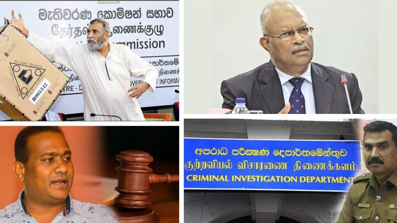 Sri Lanka General election_Shani Abesekara_Anuruddha Sampayo_Premalal Jayasekara