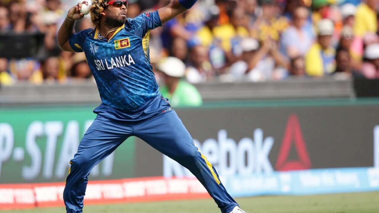 Sri Lanka's Lasith Malinga
