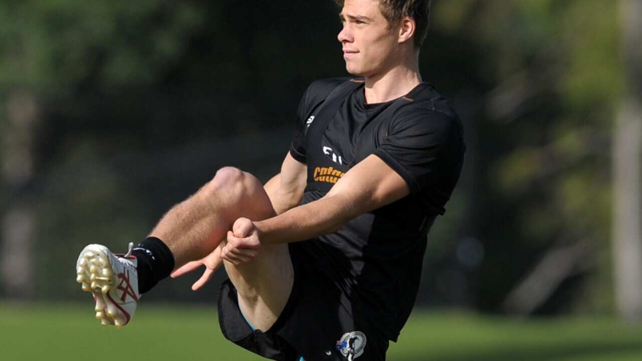 Collingwood player Josh Thomas