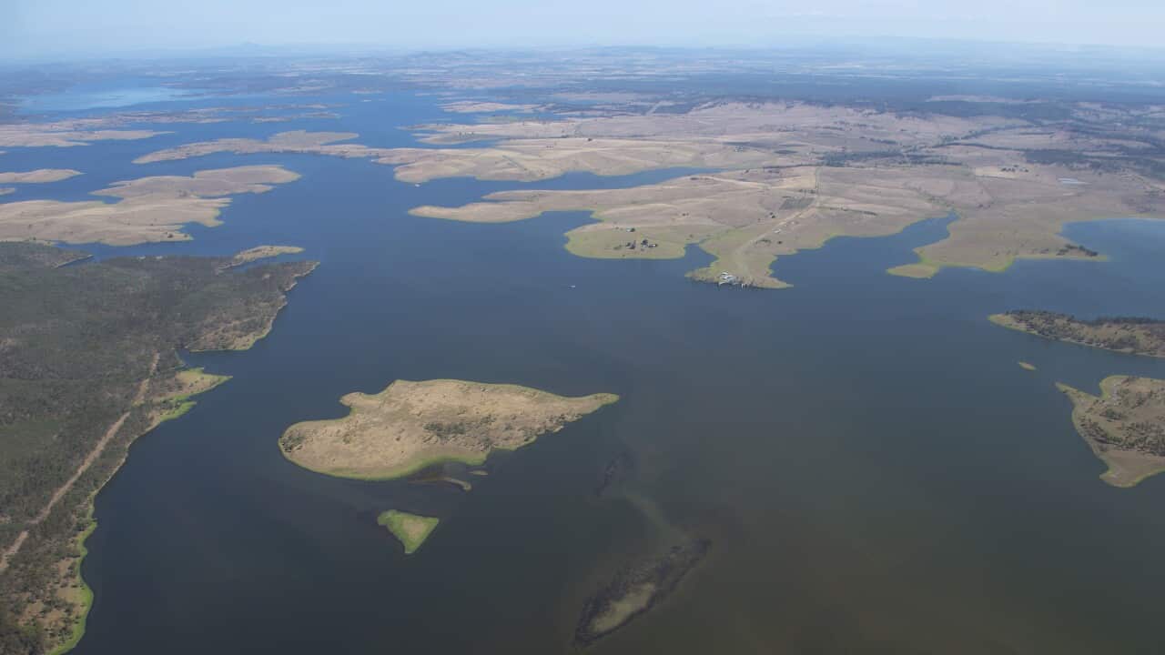 位於布里斯本西北部的Wivenhoe水壩