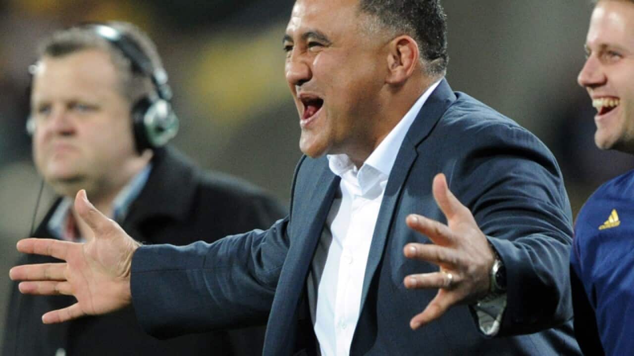 Highlanders' coach Jamie Joseph